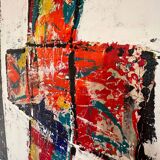 Contemporary oil painting on canvas