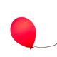 Ikea - Anna Efverlund - Drömminge - Balloon lamp - Red, yellow or blue