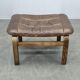 Leather Ottoman by Ingmar Relling for Westnofa, Norway, 1960s