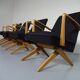 Mid-Century Scissor Chair from Knoll, Germany, 1950s