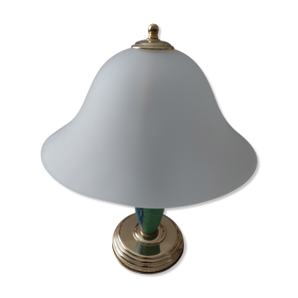 Table lamp lampshade in glass
