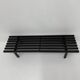 Mid-century slatted wooden bench Martin Visser style , 1970’s