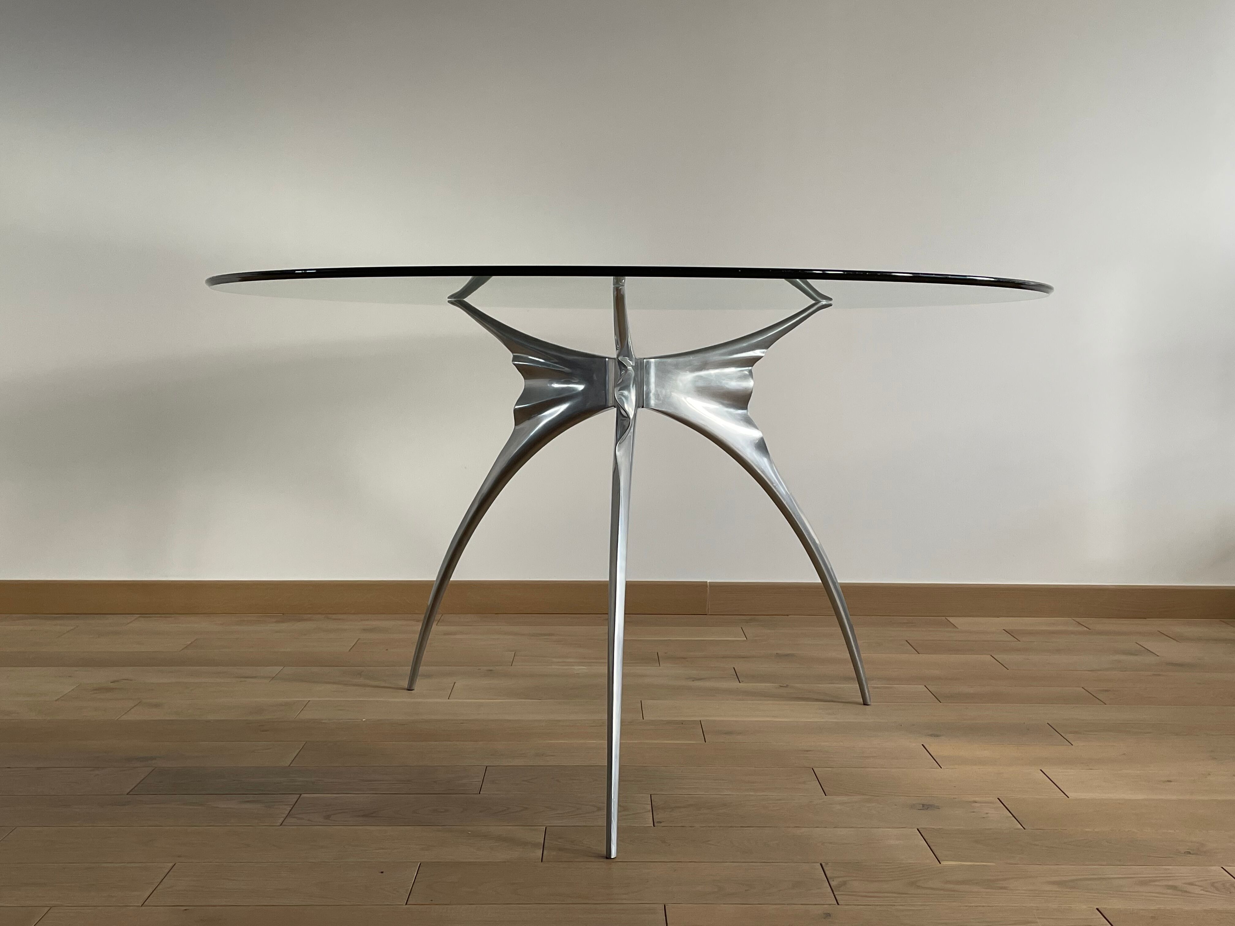 Table ronde Water par Bernard Dequet, 1970