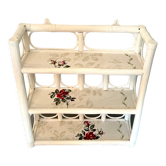 Rattan shelf
