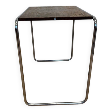 Table d'appoint ou table gigogne en chrome Bauhaus par Marcel Breuer pour Mucke Melder, années 1930.