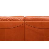 Stunning Leather 2.5 seater Sofa design by Pierluigi Cerri for poltrona fra