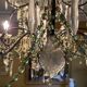 Stamp chandelier 18 fires 1900