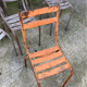14 metal bistro chairs