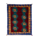 1970 Vintage Handmade Turkish Small Tulu Rug , 3'7'' x 4'4''