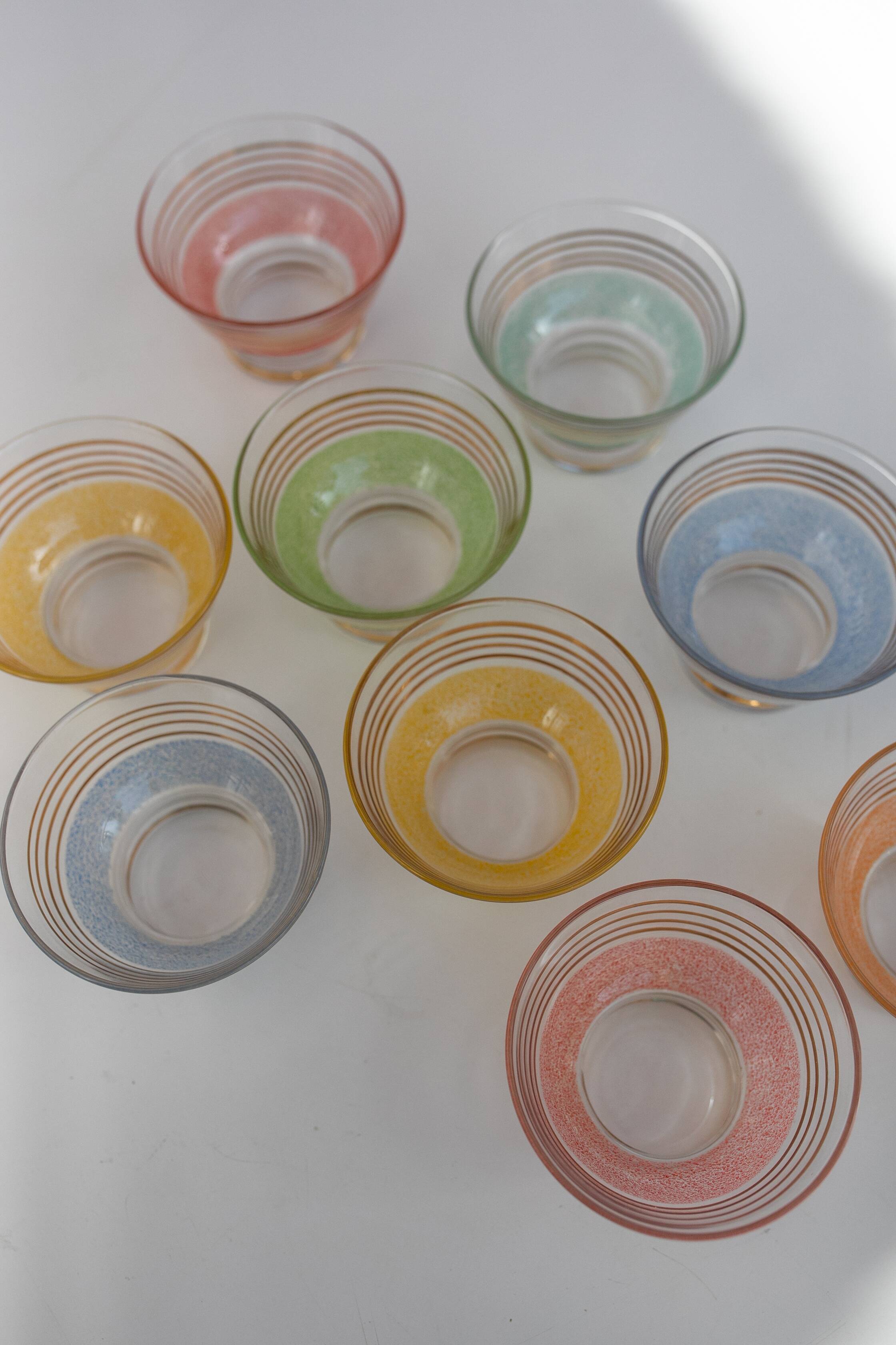 Verres granités