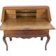 Louis XV style carved oak secretary 1930s