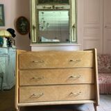 Commode vintage à ailerons