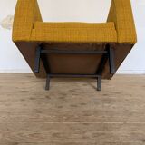 Vintage mustard yellow armchair