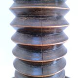 Solid wood lamp base by Charles Dudouyt