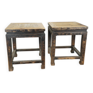Yunfu – Paire de tables - chinoises