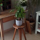 Vintage tripod stool 70s