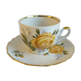 Porcelain cup and under cup