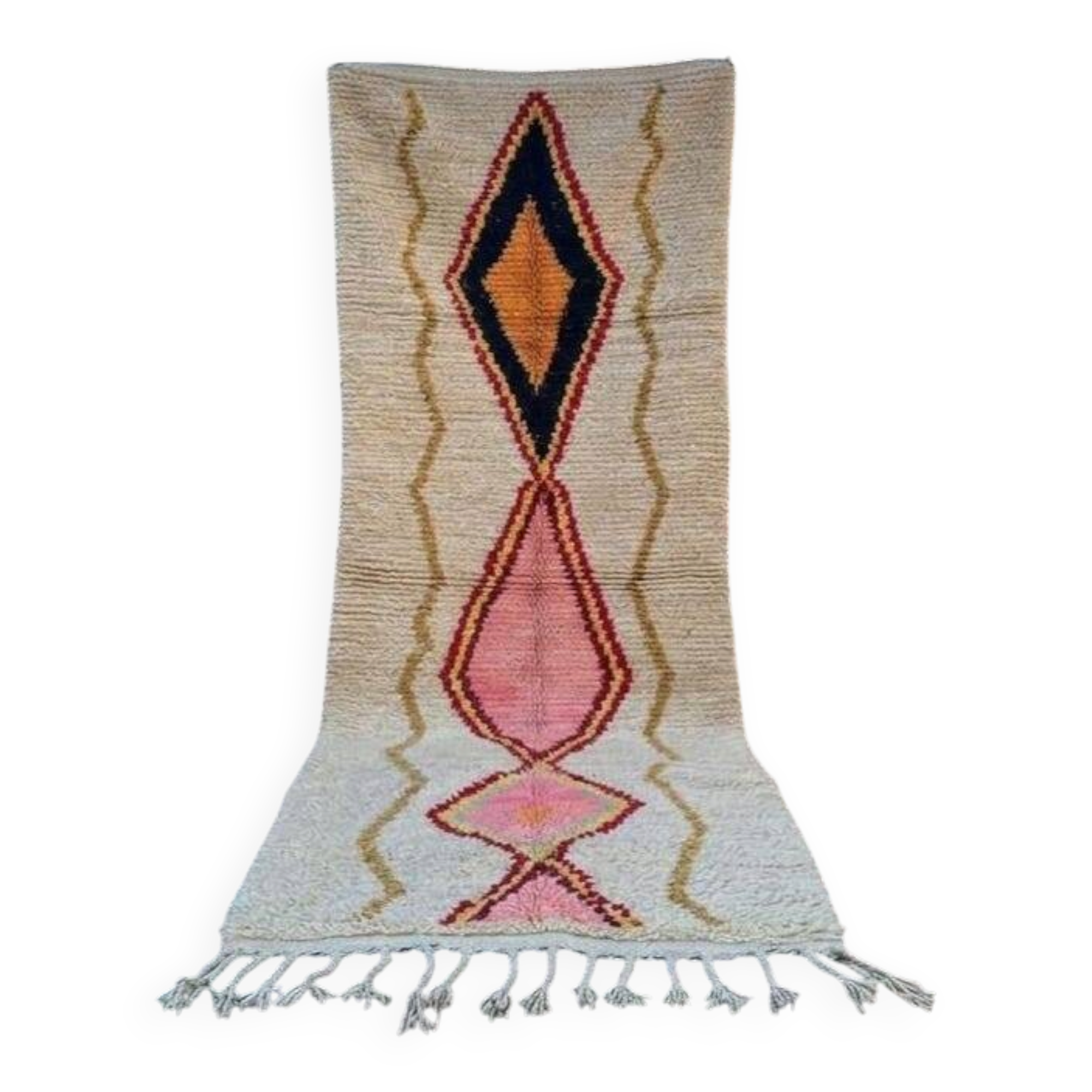 Handmade runner rug 300cm x 100cm