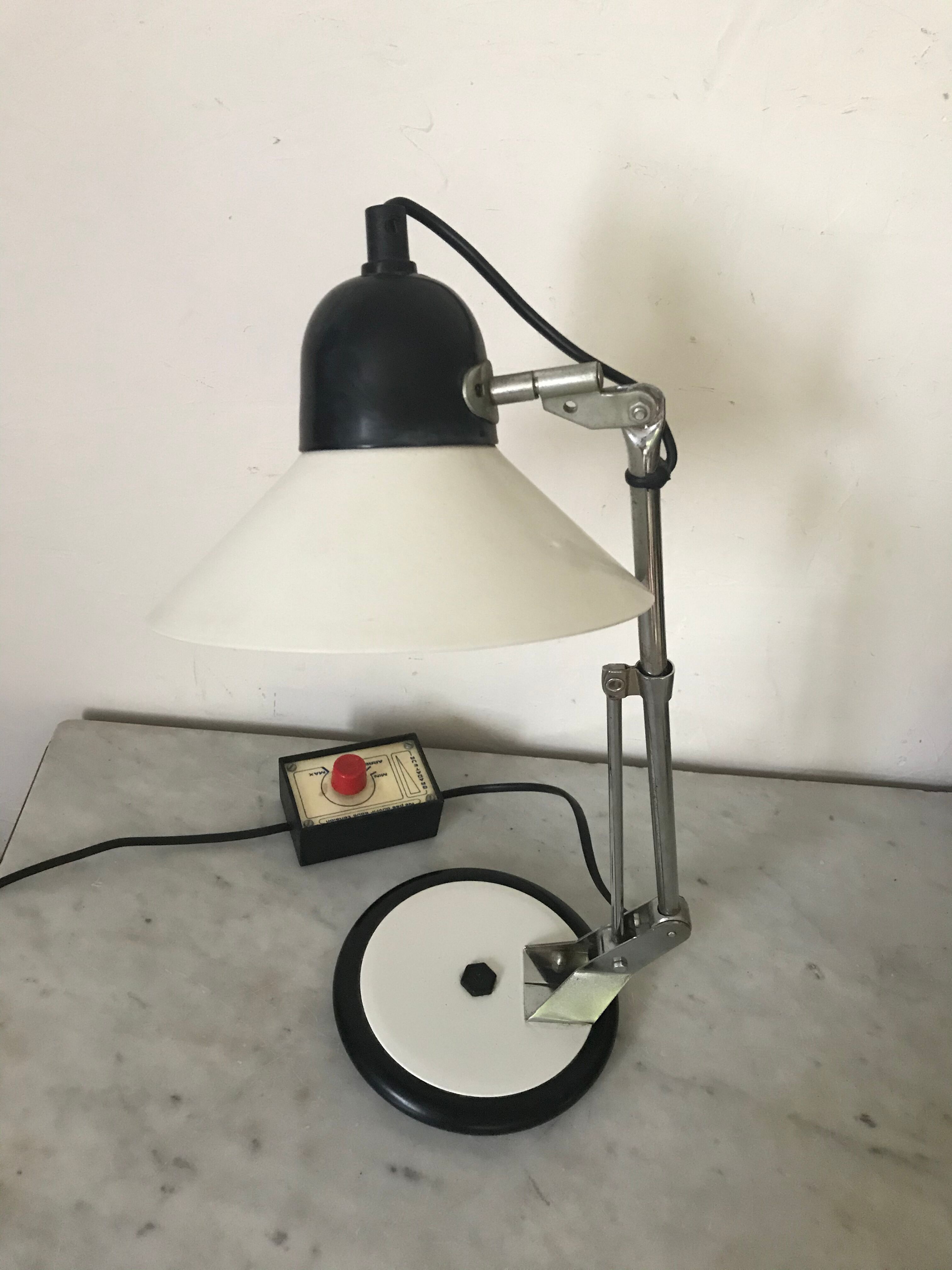 Vintage articulated desk lamp
