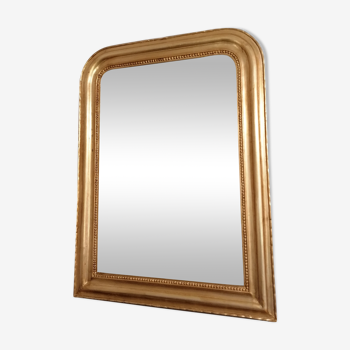 Miroir époque Louis Philippe doré 93 x 69