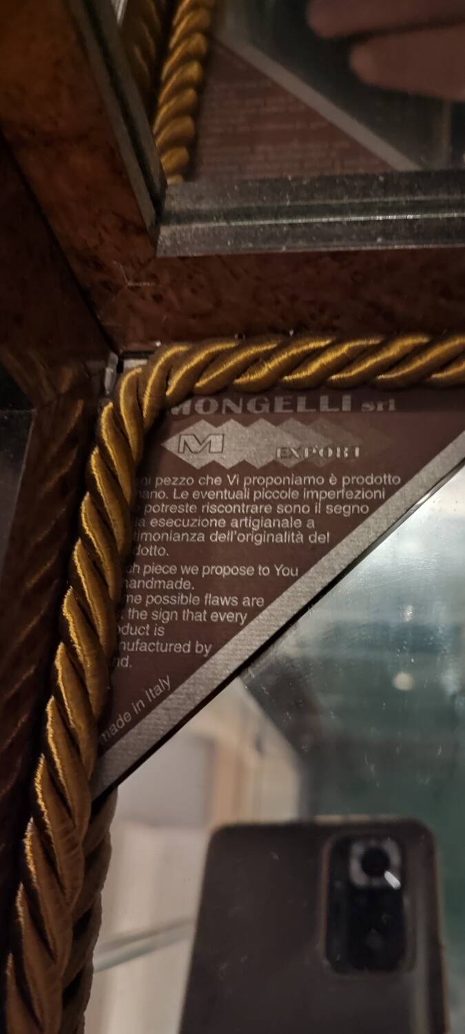 Vintage Mongelli Italian marquetry furniture