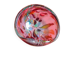 Multi-layered and multi-coloured glass bowl from Murano.