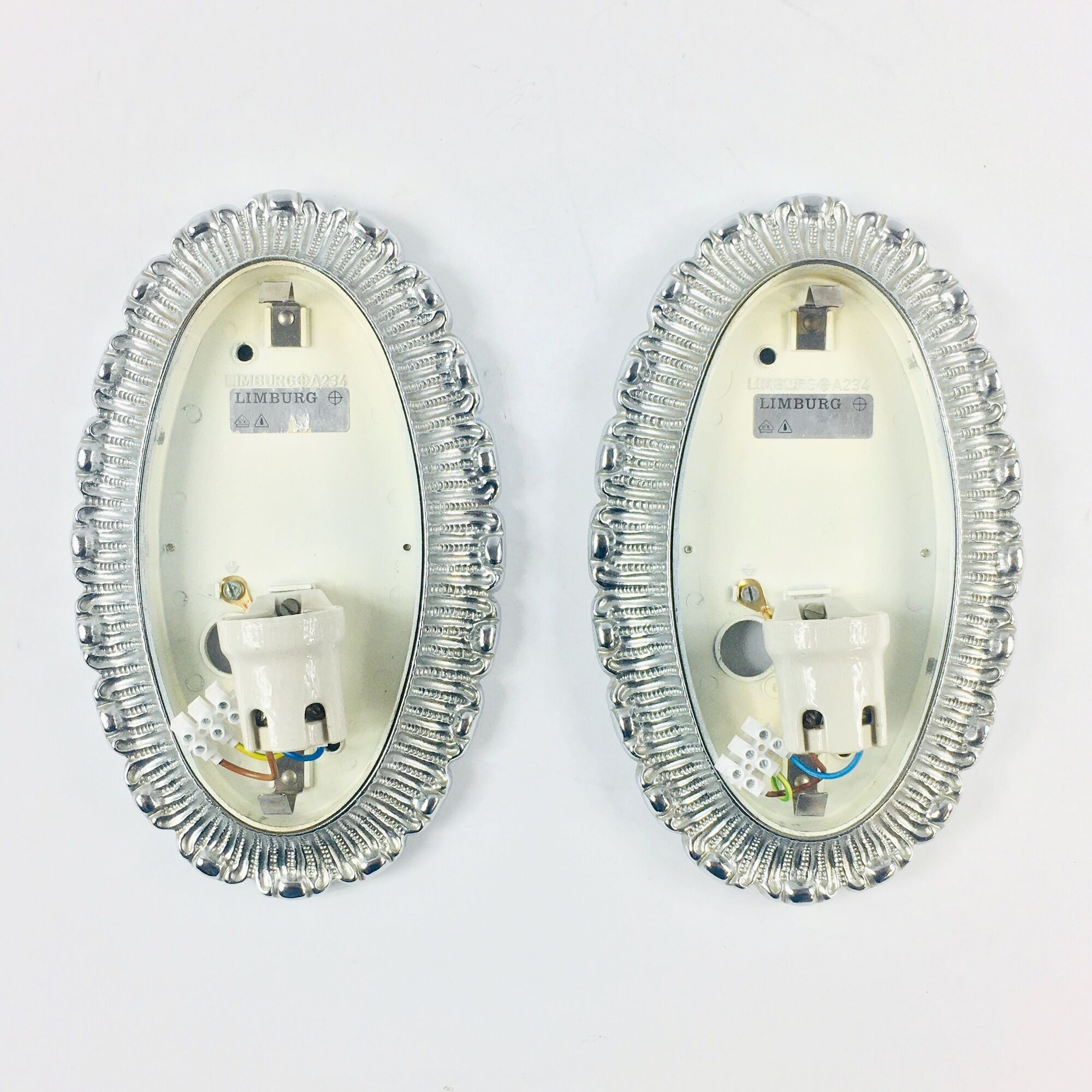 Pair of  sconces from Limburg, Germany, 1960s
