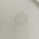 Plat ovale Villeroy et Boch, fleurs dorées