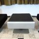 Chaises longues System 350 et table d'appoint par Herbert Hirche pour Mauser, 1974, ensemble de 3