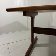 Table à manger en teck massif Danemark années 1970
