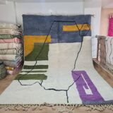 Berber mrirt handmade wool rug 300 X 200 CM