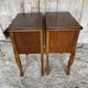 Louis xv style nightstand with drawer + vintage case