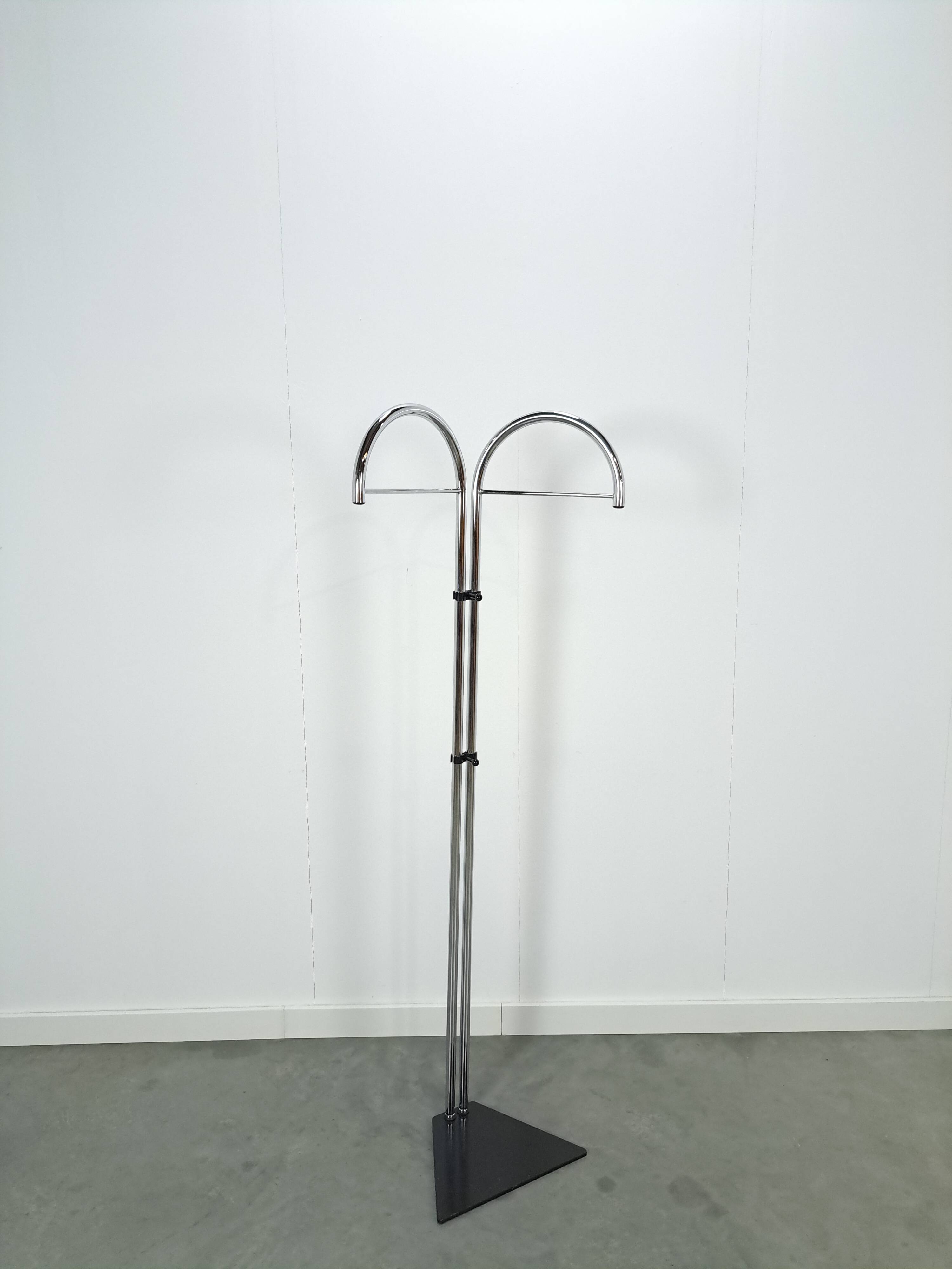 Vintage tall coat rack.