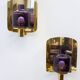 Pair of sconces wall lamp by Hans-Agne Jakobsson model V-222, Sweden