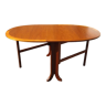 Modular blond teak table