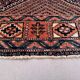 Vintage Kamseh rug 147x203 cm, medium, tribal oriental carpet 2542