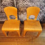 Pair of Community children's chairs