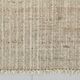 Tapis kilim de couloir en jute beige et marron