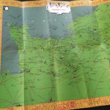 Map of Normandy 1940's