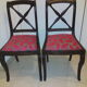 Paire de chaises