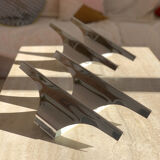 Pair of double wall lamps by Wihelm Braun Feldweg for Doria Leuchten, 1970