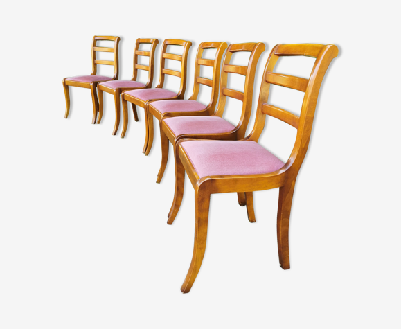 Louis Philippe-style cherry chairs | Selency