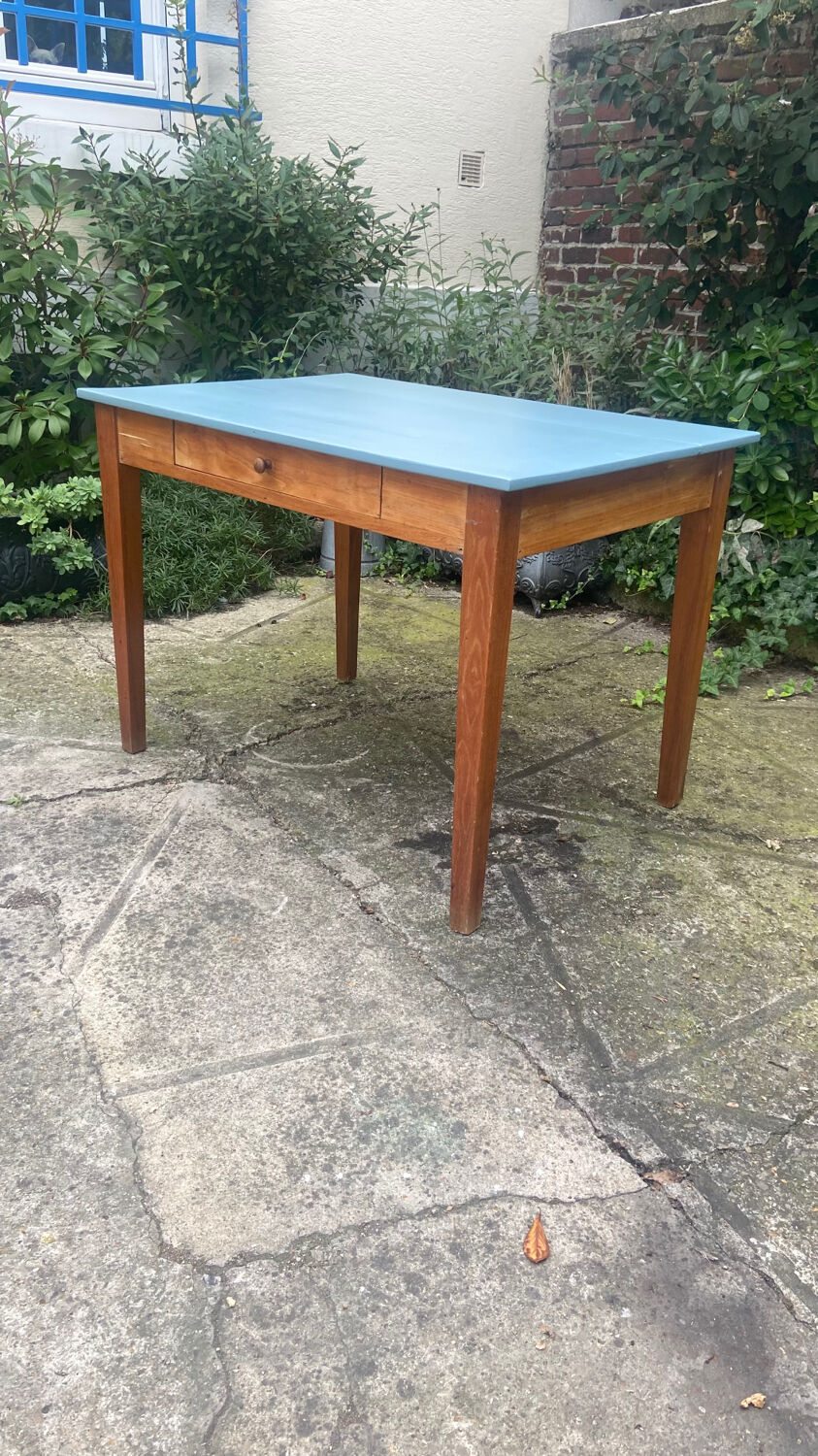 Small vintage farm table or desk 1940