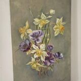 Ancient floral tableau