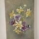 Tableau ancien floral