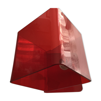 Red design lamp