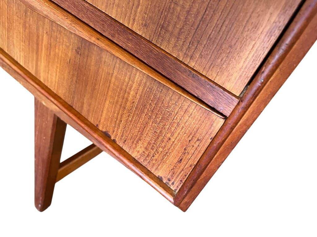 Vintage Danish wall cabinet in wood, mid-height / shelf / low furniture