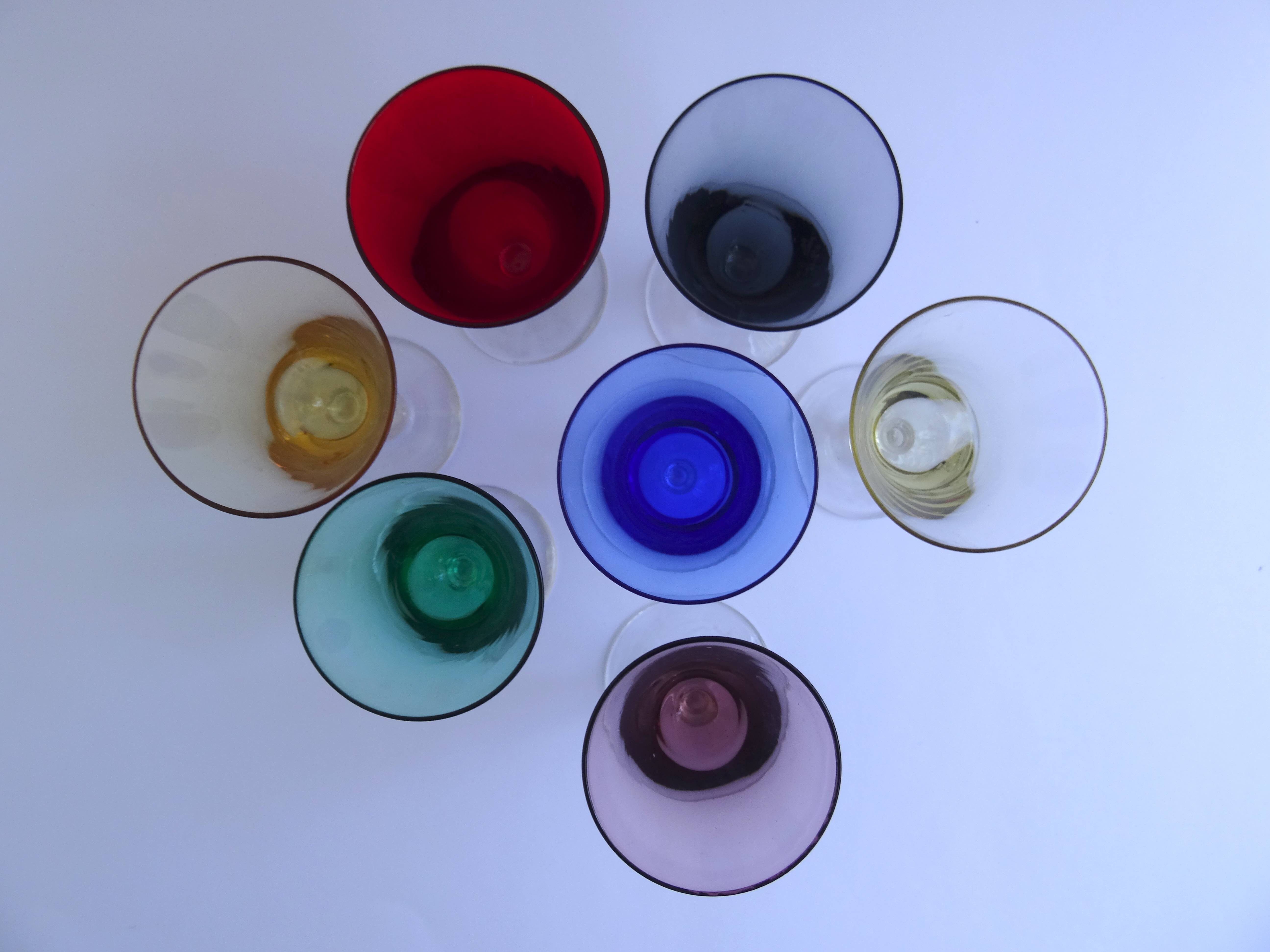 Liquor glasses