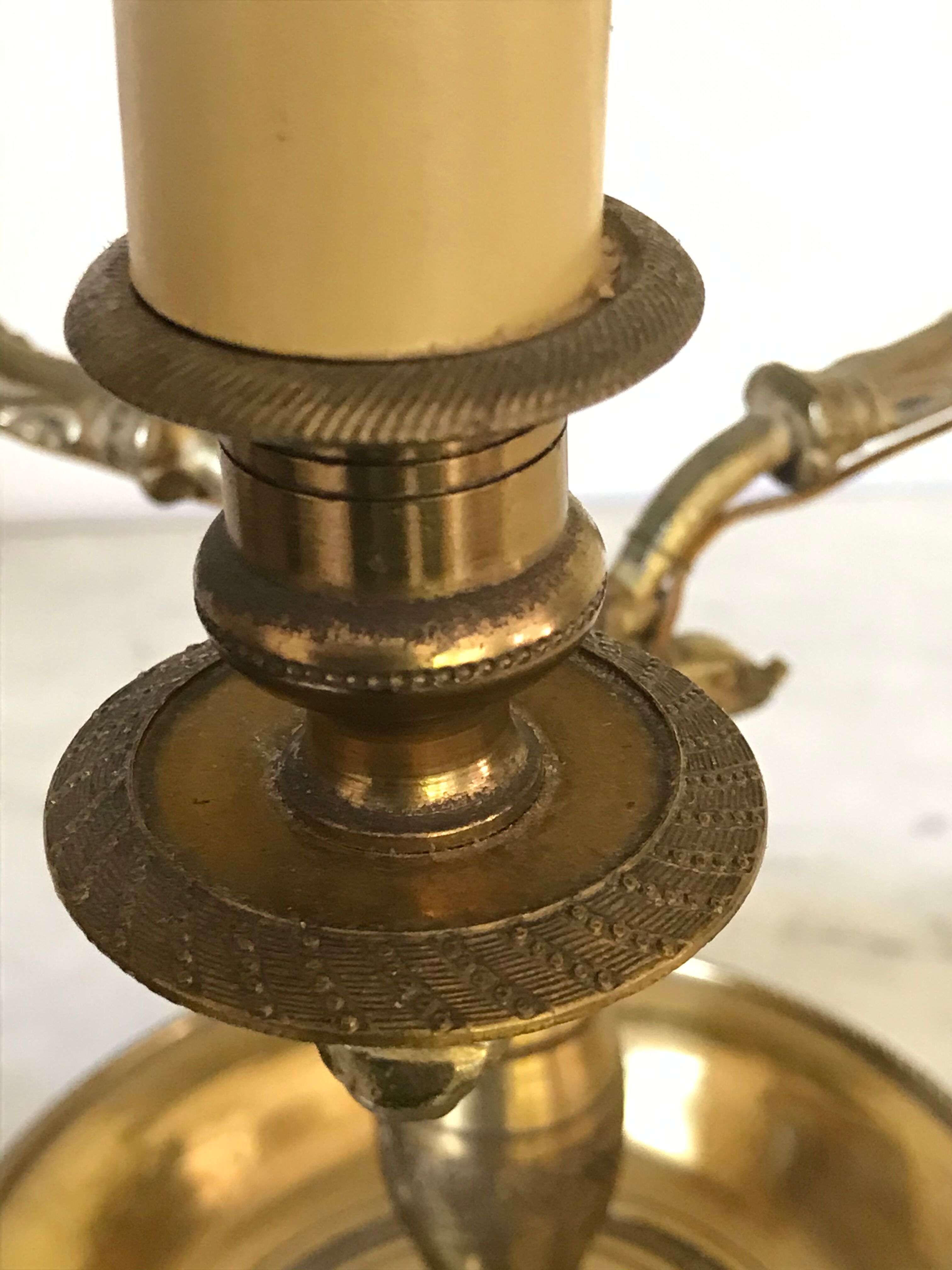 Bouillotte lamp circa 1900