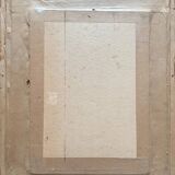 Painting drawing "Underwood" by Victor CASSIEN (1808-1893) + frame